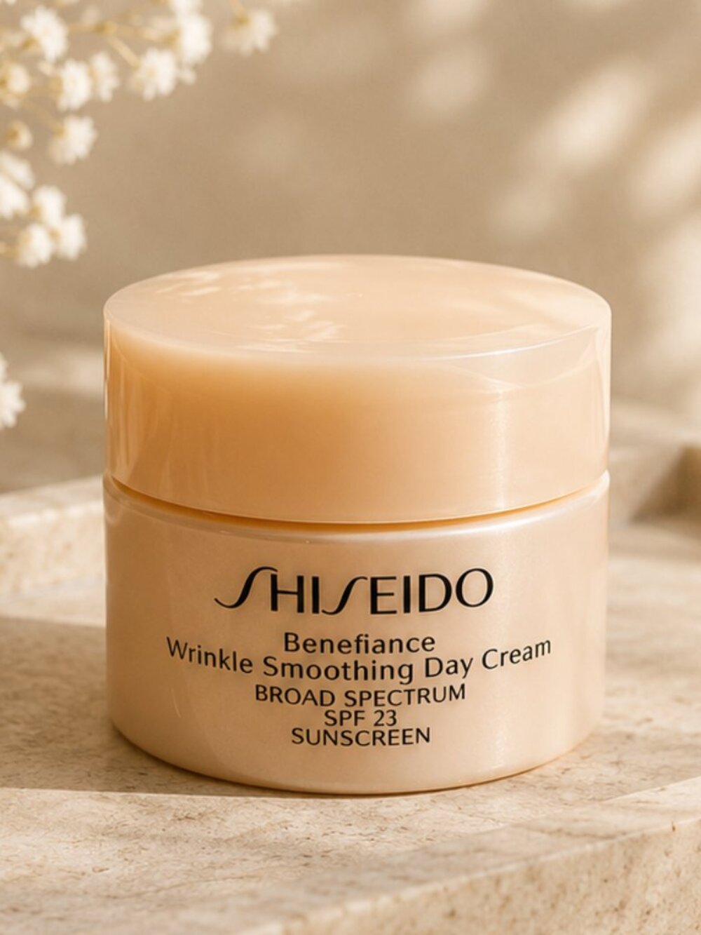 Shiseido Benefiance Wrinkle Smoothing Day Cream SPF 23 Sunscreen 1oz